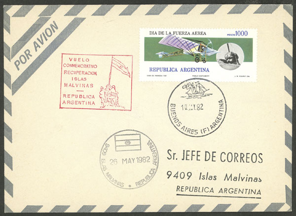 Lot 1580 - Argentina postal history - Guillermo Jalil - Philatino Auction # 2511 ARGENTINA: Lot 1580 - Argentina postal history - Guillermo Jalil - Philatino Auction # 2511 ARGENTINA: