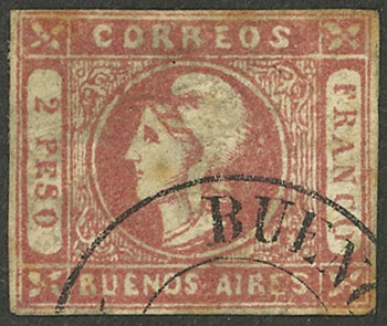 Lot 29 - Argentina cabecitas - Guillermo Jalil - Philatino Auction # 2511 ARGENTINA: Lot 29 - Argentina cabecitas - Guillermo Jalil - Philatino Auction # 2511 ARGENTINA: