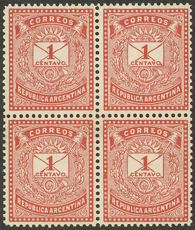 Lot 233 - Argentina general issues - Guillermo Jalil - Philatino Auction # 2511 ARGENTINA: Lot 233 - Argentina general issues - Guillermo Jalil - Philatino Auction # 2511 ARGENTINA: