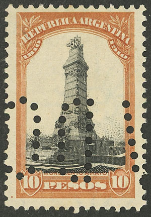 Lot 442 - Argentina general issues -  Guillermo Jalil - Philatino Auction # 2511 ARGENTINA: 