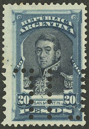 Lot 444 - Argentina general issues -  Guillermo Jalil - Philatino Auction # 2511 ARGENTINA: 