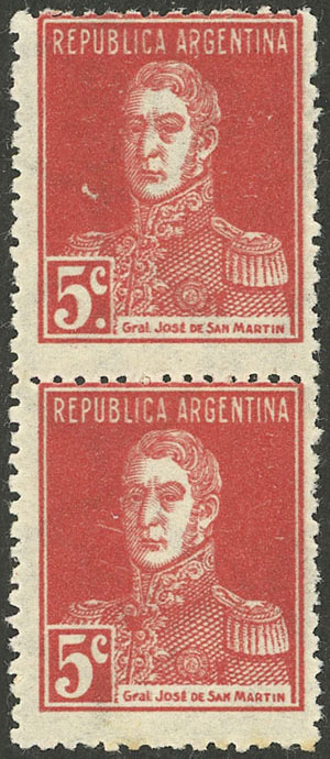 Lot 511 - Argentina general issues -  Guillermo Jalil - Philatino Auction # 2511 ARGENTINA: 