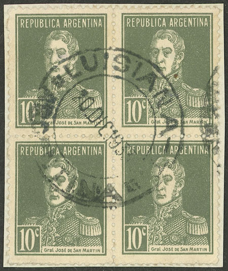 Lot 513 - Argentina general issues -  Guillermo Jalil - Philatino Auction # 2511 ARGENTINA: 
