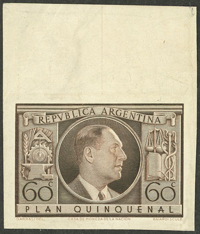 Lot 764 - Argentina general issues -  Guillermo Jalil - Philatino Auction # 2511 ARGENTINA: 