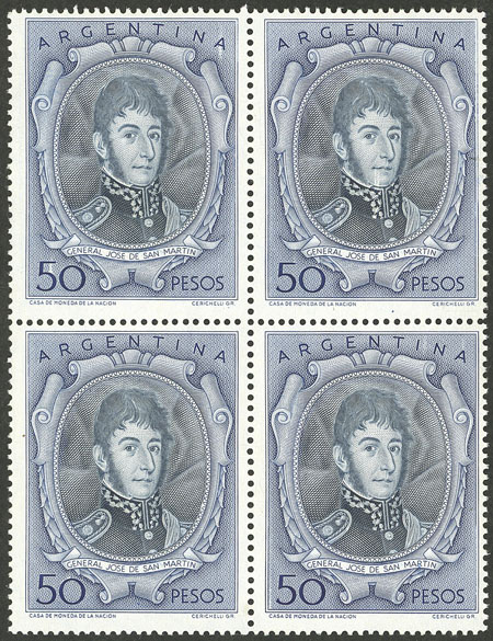 Lot 810 - Argentina general issues - Guillermo Jalil - Philatino Auction # 2511 ARGENTINA: Lot 810 - Argentina general issues - Guillermo Jalil - Philatino Auction # 2511 ARGENTINA: