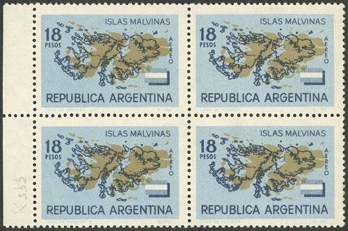 Lot 981 - Argentina general issues - Guillermo Jalil - Philatino Auction # 2511 ARGENTINA: Lot 981 - Argentina general issues - Guillermo Jalil - Philatino Auction # 2511 ARGENTINA: