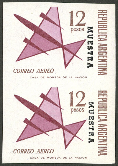 Lot 1052 - Argentina general issues - Guillermo Jalil - Philatino Auction # 2511 ARGENTINA: Lot 1052 - Argentina general issues - Guillermo Jalil - Philatino Auction # 2511 ARGENTINA: