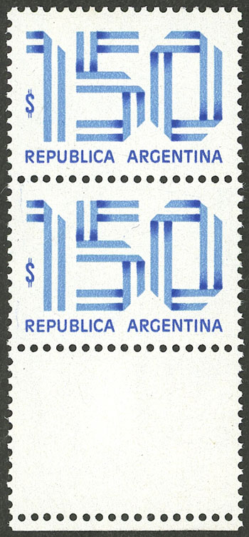 Lot 1225 - Argentina general issues - Guillermo Jalil - Philatino Auction # 2511 ARGENTINA: Lot 1225 - Argentina general issues - Guillermo Jalil - Philatino Auction # 2511 ARGENTINA: