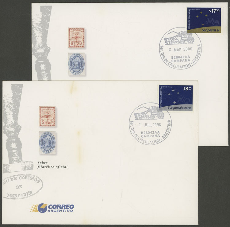 Lot 1309 - Argentina general issues - Guillermo Jalil - Philatino Auction # 2511 ARGENTINA: Lot 1309 - Argentina general issues - Guillermo Jalil - Philatino Auction # 2511 ARGENTINA:
