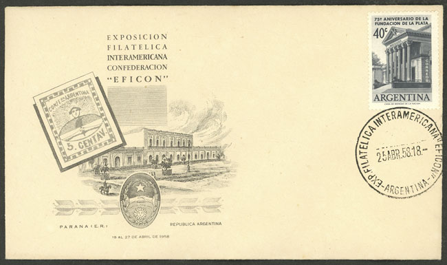Lot 1562 - Argentina postal history - Guillermo Jalil - Philatino Auction # 2511 ARGENTINA: Lot 1562 - Argentina postal history - Guillermo Jalil - Philatino Auction # 2511 ARGENTINA: