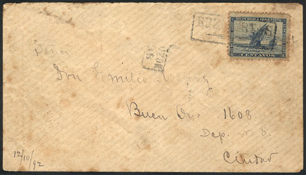 Lot 292 - Argentina general issues - Guillermo Jalil - Philatino Auction # 2511 ARGENTINA: Lot 292 - Argentina general issues - Guillermo Jalil - Philatino Auction # 2511 ARGENTINA: