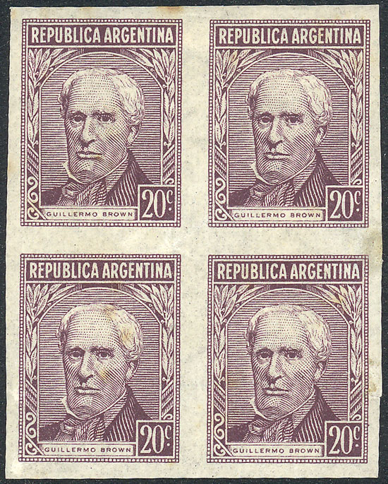 Lot 791 - Argentina general issues -  Guillermo Jalil - Philatino Auction # 2511 ARGENTINA: 