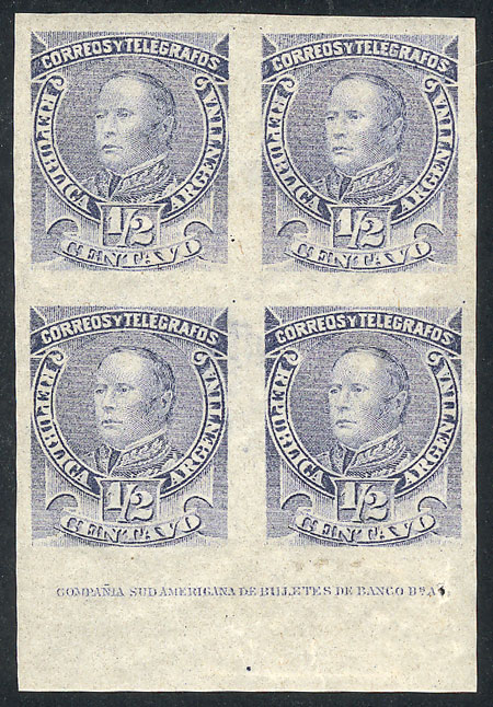 Lot 262 - Argentina general issues - Guillermo Jalil - Philatino Auction # 2511 ARGENTINA: Lot 262 - Argentina general issues - Guillermo Jalil - Philatino Auction # 2511 ARGENTINA: