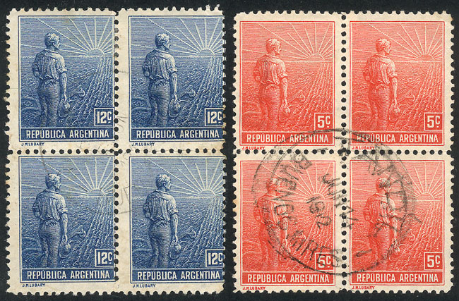 Lot 446 - Argentina general issues -  Guillermo Jalil - Philatino Auction # 2511 ARGENTINA: 