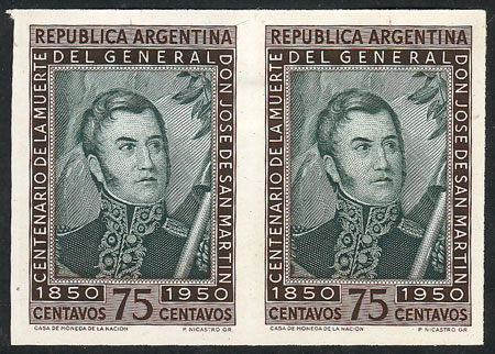 Lot 424 - Argentina general issues - Guillermo Jalil - Philatino Auction # 2518 ARGENTINA: Lot 424 - Argentina general issues - Guillermo Jalil - Philatino Auction # 2518 ARGENTINA: