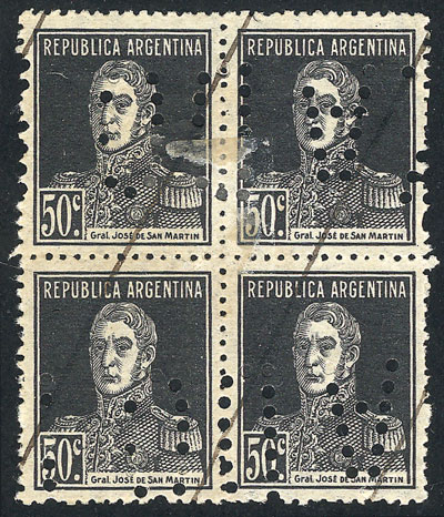 Lot 222 - Argentina general issues -  Guillermo Jalil - Philatino Auction # 2518 ARGENTINA: 