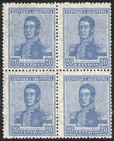 Lot 208 - Argentina general issues -  Guillermo Jalil - Philatino Auction # 2518 ARGENTINA: 
