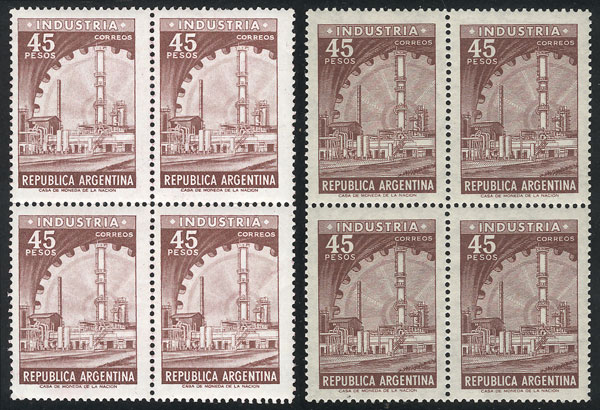 Lot 568 - Argentina general issues -  Guillermo Jalil - Philatino Auction # 2518 ARGENTINA: 