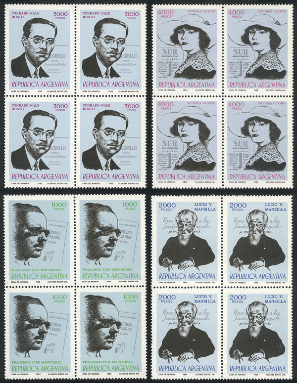 Lot 653 - Argentina general issues -  Guillermo Jalil - Philatino Auction # 2518 ARGENTINA: 