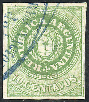 Lot 18 - Argentina escuditos -  Guillermo Jalil - Philatino Auction # 2518 ARGENTINA: 