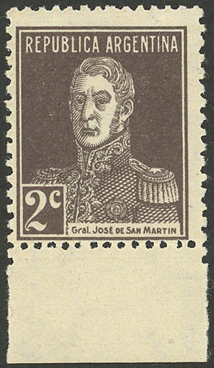 Lot 239 - Argentina general issues -  Guillermo Jalil - Philatino Auction # 2518 ARGENTINA: 