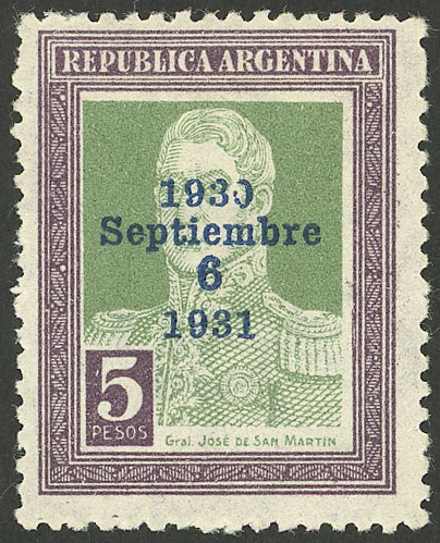 Lot 266 - Argentina general issues - Guillermo Jalil - Philatino Auction # 2518 ARGENTINA: Lot 266 - Argentina general issues - Guillermo Jalil - Philatino Auction # 2518 ARGENTINA: