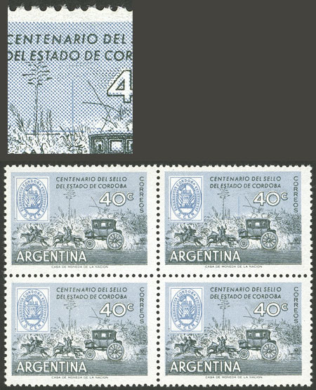 Lot 484 - Argentina general issues - Guillermo Jalil - Philatino Auction # 2518 ARGENTINA: Lot 484 - Argentina general issues - Guillermo Jalil - Philatino Auction # 2518 ARGENTINA: