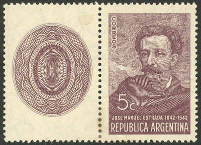 Lot 360 - Argentina general issues -  Guillermo Jalil - Philatino Auction # 2518 ARGENTINA: 