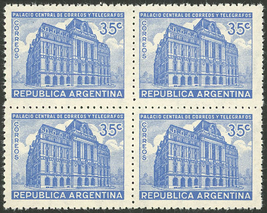 Lot 383 - Argentina general issues -  Guillermo Jalil - Philatino Auction # 2518 ARGENTINA: 