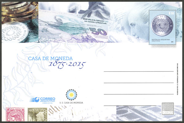Lot 850 - Argentina Postal stationery - Guillermo Jalil - Philatino Auction # 2518 ARGENTINA: Lot 850 - Argentina Postal stationery - Guillermo Jalil - Philatino Auction # 2518 ARGENTINA: