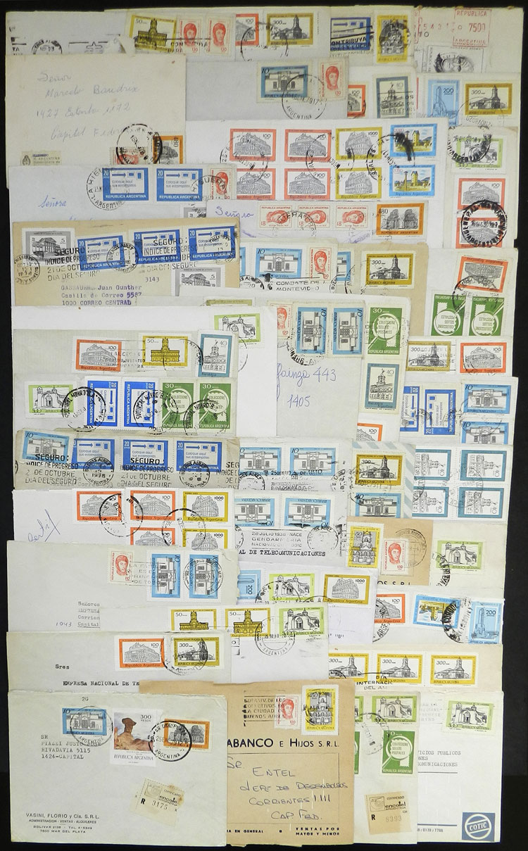 Lot 924 - Argentina postal history -  Guillermo Jalil - Philatino Auction # 2518 ARGENTINA: 