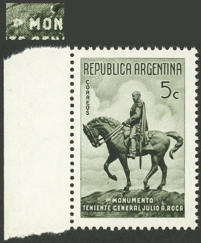 Lot 354 - Argentina general issues -  Guillermo Jalil - Philatino Auction # 2518 ARGENTINA: 