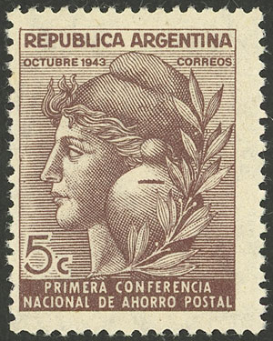 Lot 393 - Argentina general issues -  Guillermo Jalil - Philatino Auction # 2518 ARGENTINA: 