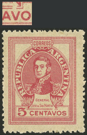 Lot 388 - Argentina general issues -  Guillermo Jalil - Philatino Auction # 2518 ARGENTINA: 