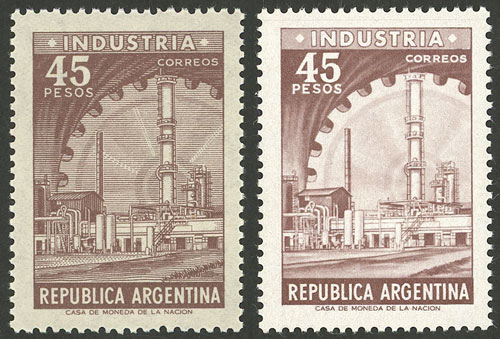 Lot 567 - Argentina general issues -  Guillermo Jalil - Philatino Auction # 2518 ARGENTINA: 
