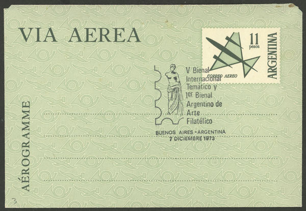 Lot 839 - Argentina Postal stationery - Guillermo Jalil - Philatino Auction # 2518 ARGENTINA: Lot 839 - Argentina Postal stationery - Guillermo Jalil - Philatino Auction # 2518 ARGENTINA: