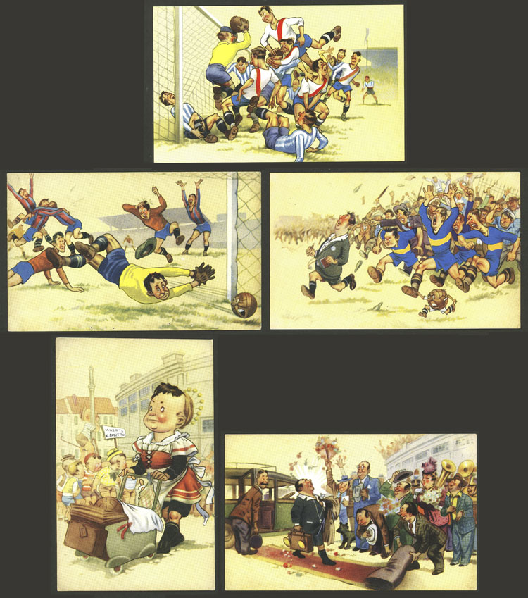 Lot 940 - worldwide postcards -  Guillermo Jalil - Philatino Auction # 2518 ARGENTINA: 
