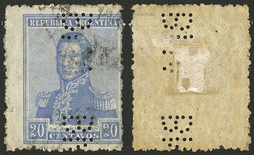 Lot 204 - Argentina general issues -  Guillermo Jalil - Philatino Auction # 2518 ARGENTINA: 