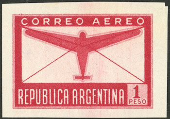 Lot 352 - Argentina general issues -  Guillermo Jalil - Philatino Auction # 2518 ARGENTINA: 