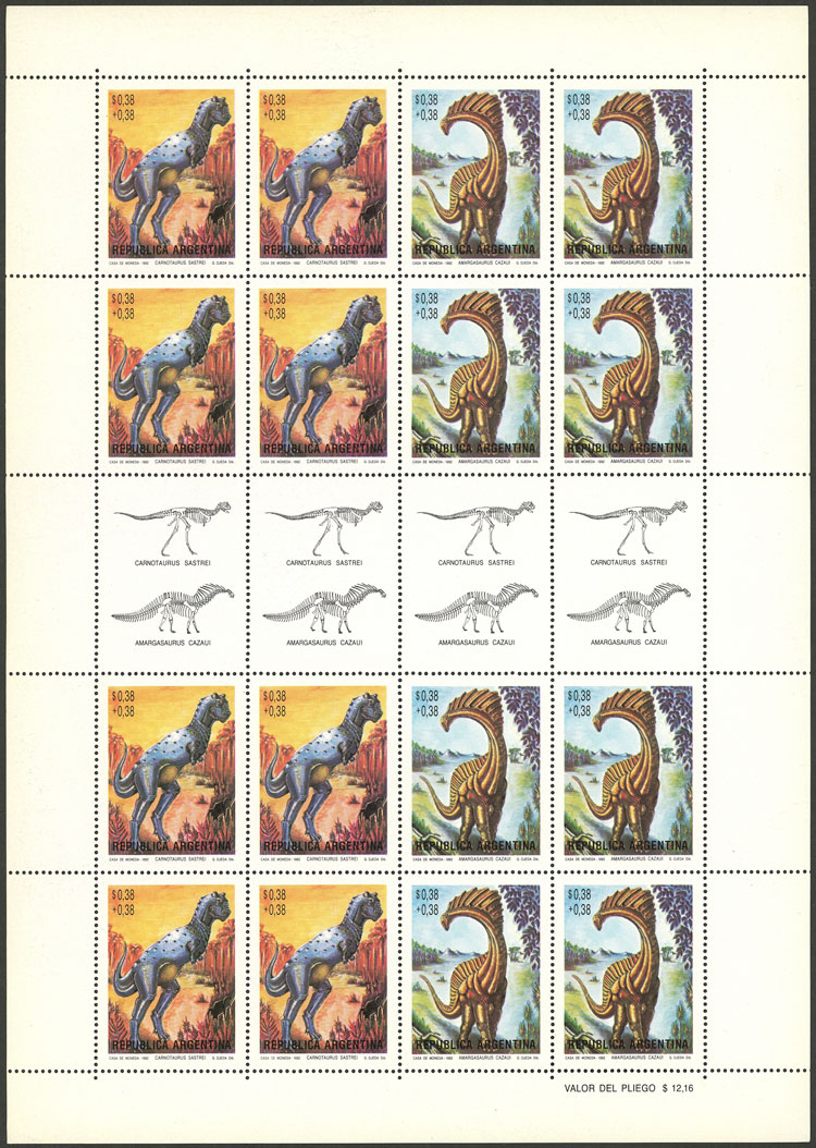 Lot 674 - Argentina general issues -  Guillermo Jalil - Philatino Auction # 2518 ARGENTINA: 