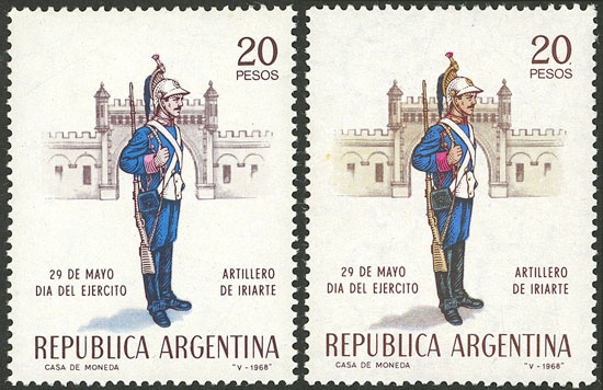 Lot 582 - Argentina general issues -  Guillermo Jalil - Philatino Auction # 2518 ARGENTINA: 