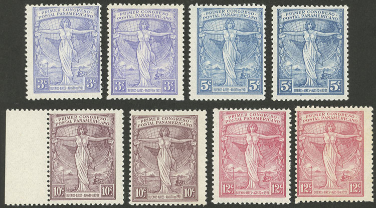 Lot 214 - Argentina general issues -  Guillermo Jalil - Philatino Auction # 2518 ARGENTINA: 