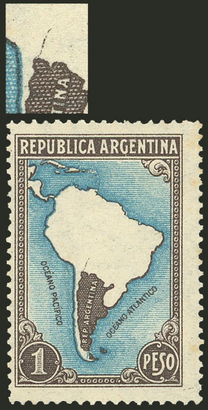 Lot 290 - Argentina general issues -  Guillermo Jalil - Philatino Auction # 2518 ARGENTINA: 