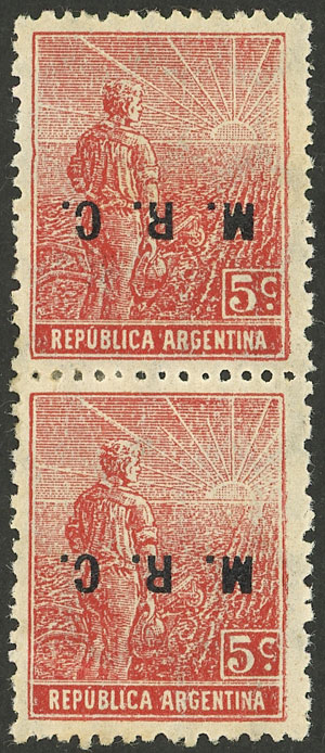 Lot 820 - Argentina official stamps - Guillermo Jalil - Philatino Auction # 2518 ARGENTINA: Lot 820 - Argentina official stamps - Guillermo Jalil - Philatino Auction # 2518 ARGENTINA: