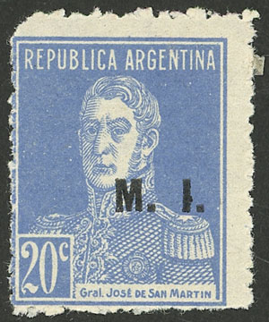 Lot 804 - Argentina official stamps - Guillermo Jalil - Philatino Auction # 2518 ARGENTINA: Lot 804 - Argentina official stamps - Guillermo Jalil - Philatino Auction # 2518 ARGENTINA: