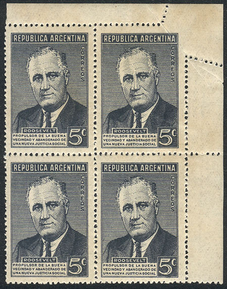 Lot 408 - Argentina general issues - Guillermo Jalil - Philatino Auction # 2518 ARGENTINA: Lot 408 - Argentina general issues - Guillermo Jalil - Philatino Auction # 2518 ARGENTINA:
