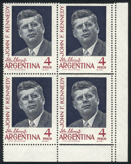 Lot 374 - Argentina general issues -  Guillermo Jalil - Philatino Auction # 2518 ARGENTINA: 