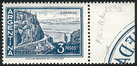 Lot 585 - Argentina general issues -  Guillermo Jalil - Philatino Auction # 2518 ARGENTINA: 