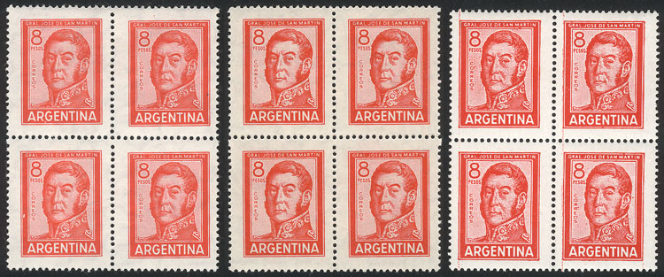 Lot 557 - Argentina general issues -  Guillermo Jalil - Philatino Auction # 2518 ARGENTINA: 