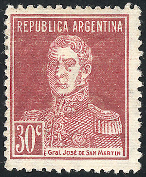Lot 241 - Argentina general issues -  Guillermo Jalil - Philatino Auction # 2518 ARGENTINA: 